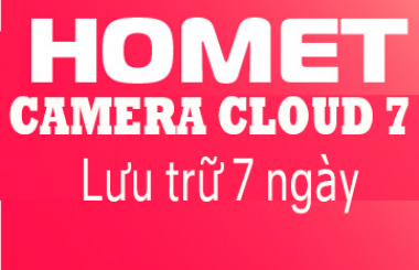 GÓI CƯỚC HOMET-CAMERA CLOUD 7