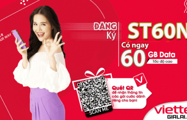 Lướt web thả ga 2GB/ngày cùng ST60N Viettel