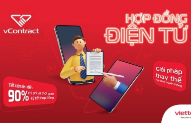 Viettel chính thức kinh doanh dịch vụ Chứng thực Hợp đồng điện tử vContract