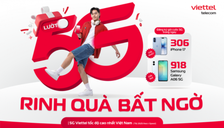 THỂ LỆ CHƯƠNG TRÌNH “LƯỚT 5G – RINH QUÀ BẤT NGỜ”