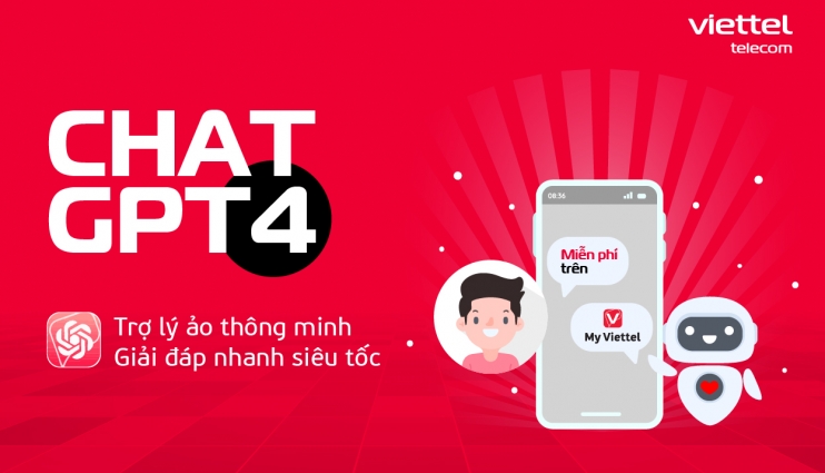Trải nghiệm ChatGPT hoàn toàn miễn phí trên app My Viettel